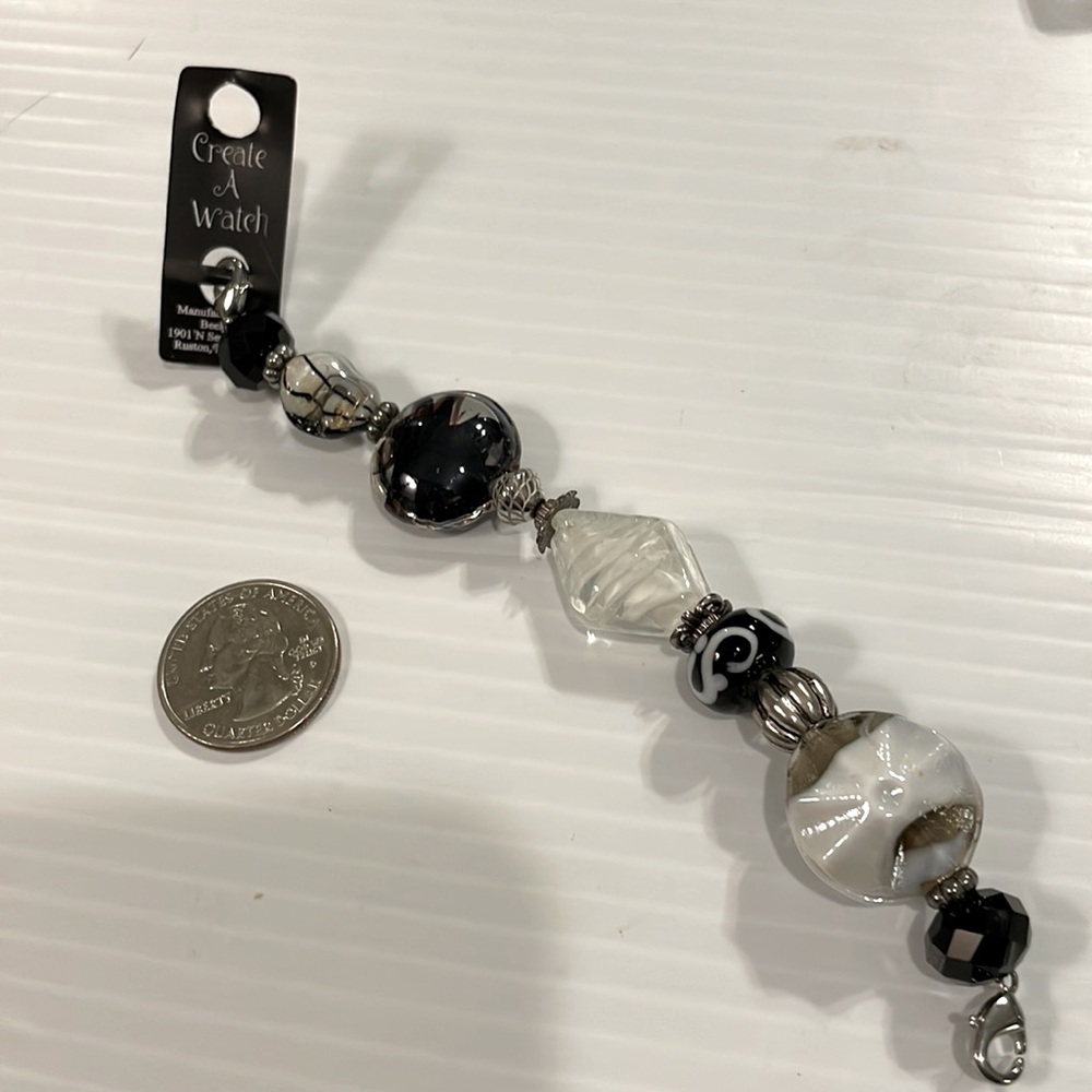 NWT Create a Watch or Bracelet Beaded Strand Unique Beads to create a Braclet